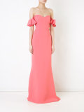 off shoulder gown 