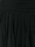 ruffled chiffon skirt