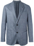checked blazer 