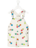 pineaple print dungarees 
