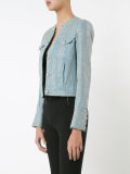 cropped embroidered jacket