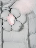 floral padded down jacket