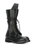 lace-up combat boots