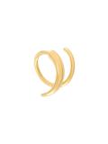 'Tusk' twirl earring