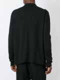 polo collar cardigan