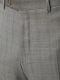 two-piece plaid suit