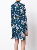 long sleeve trapeze shirt dress