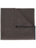 frayed edge scarf