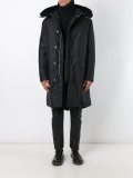fur trimmed hood parka