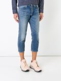 slim fit cropped jeans