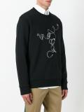 Lanvin X Cédric Rivrain Headphones sweatshirt