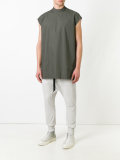 band collar T-shirt 