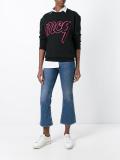 logo patch sweatshirt