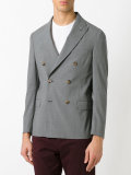double-breasted blazer