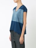 V-neck loose-fit T-shirt