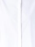oversized round collar shirt