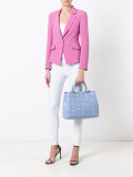 perforated detail tote bag