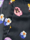 pansy print track pants