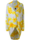 'Upside-down Madara Shibori' cardigan