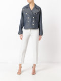 denim military jacket