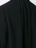 gathered neck shirt