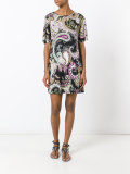 paisley print dress