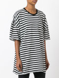 striped oversized T-shirt