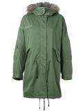 loose-fit parka coat