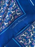 horse print pocket square