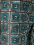 geometric print trousers