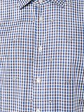 checked button down shirt