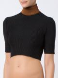 knit cropped top