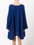 draped swing dress