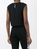 logo print tank top 