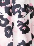 floral print flared dress