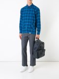 plaid button down shirt