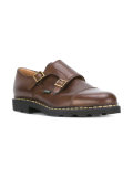 double-buckle monk shoes