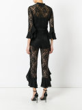 floral lace jumpsuit