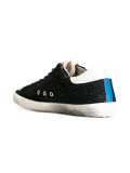 distressed low-cut trainers
