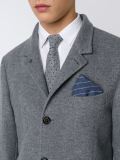 striped contrast pattern pocket square