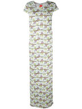 fountain print dress
