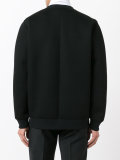 logo plaque sweatshirt