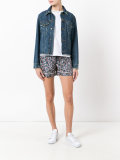 floral print shorts