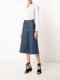 buckle detail short trousers 