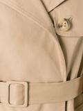 cropped sleeve trench coat