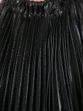 pleated asymmetric blouse