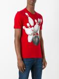 'Bowling' print T-shirt