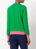 colour-block jumper 