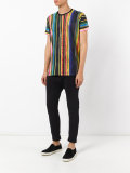 vertical stripe T-shirt