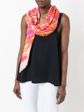 zigzag pattern scarf